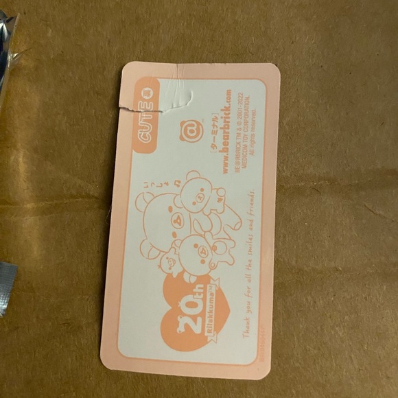 Medicom Series 45 Be@rbrick Rilakkuma San-X bearbrick - Picture 3 of 9